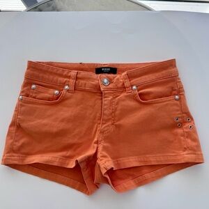 Versus Versace Women's Orange Jean Shorts